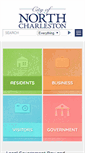 Mobile Screenshot of northcharleston.org